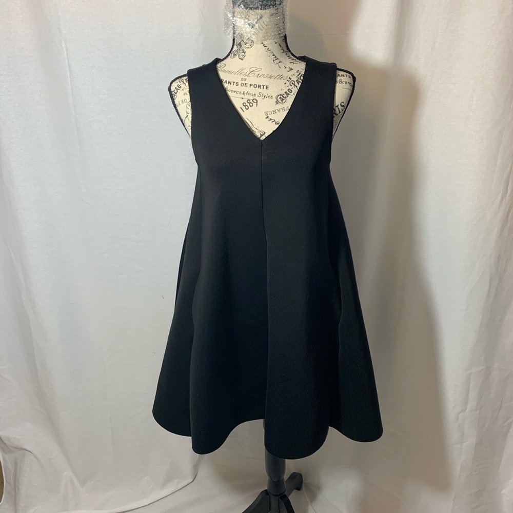 Go with the flow black dress